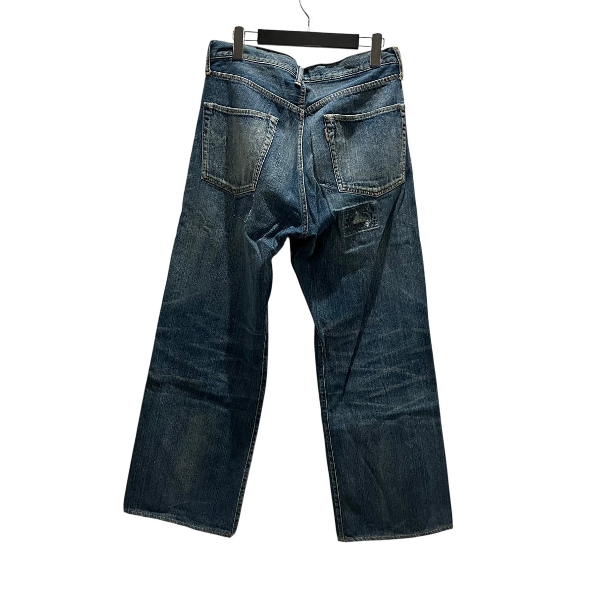 KAPITAL 【BORO】ダメージデニムパンツ 古着・中古-2枚目のアイテム画像