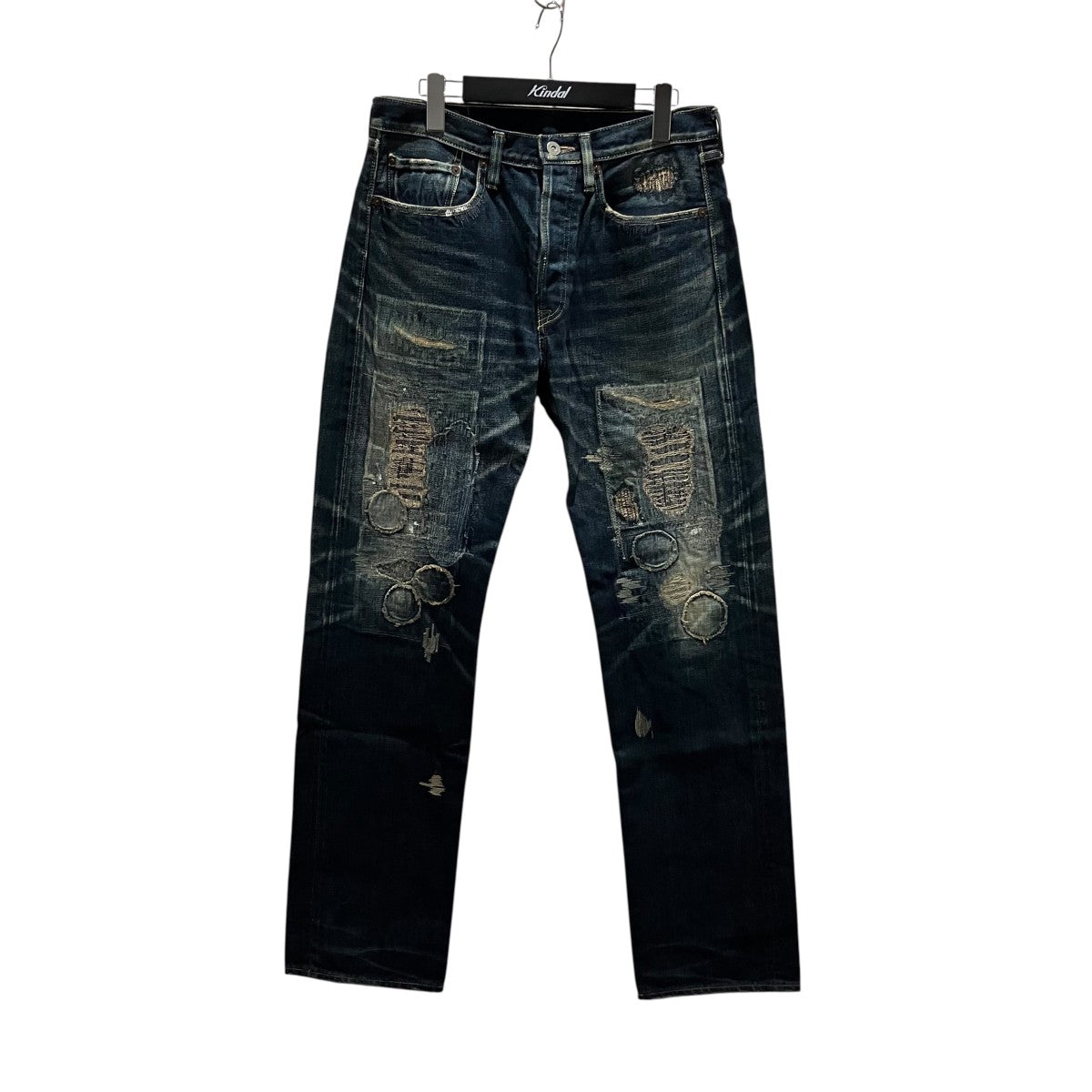 KAPITAL 【BORO】デニムパンツ 古着・中古-1枚目のアイテム画像