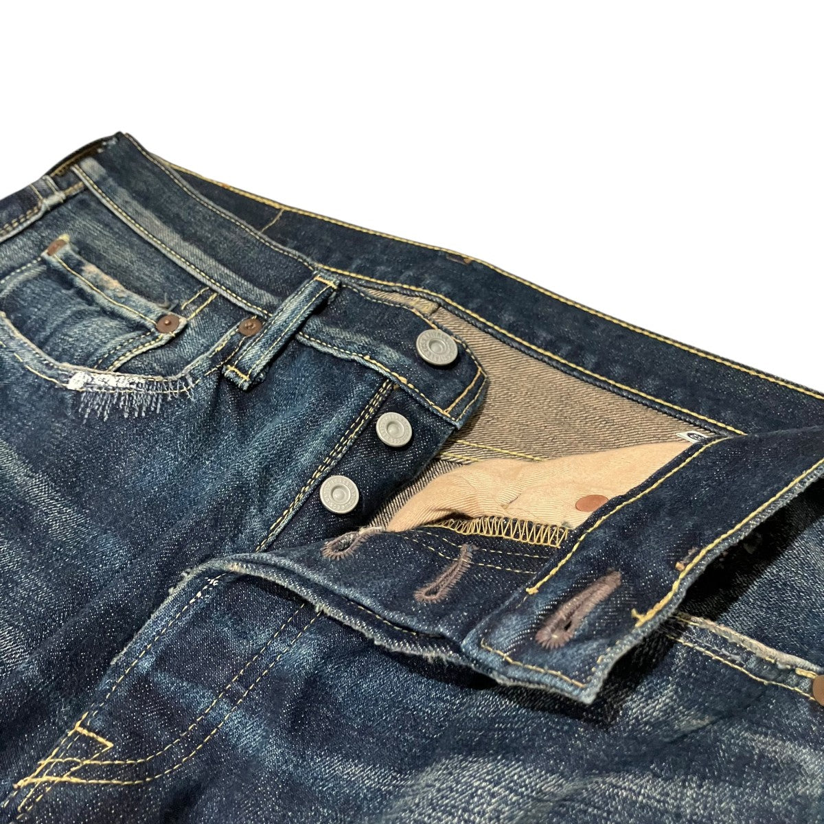 KAPITAL 【BORO】デニムパンツ 古着・中古-5枚目のアイテム画像