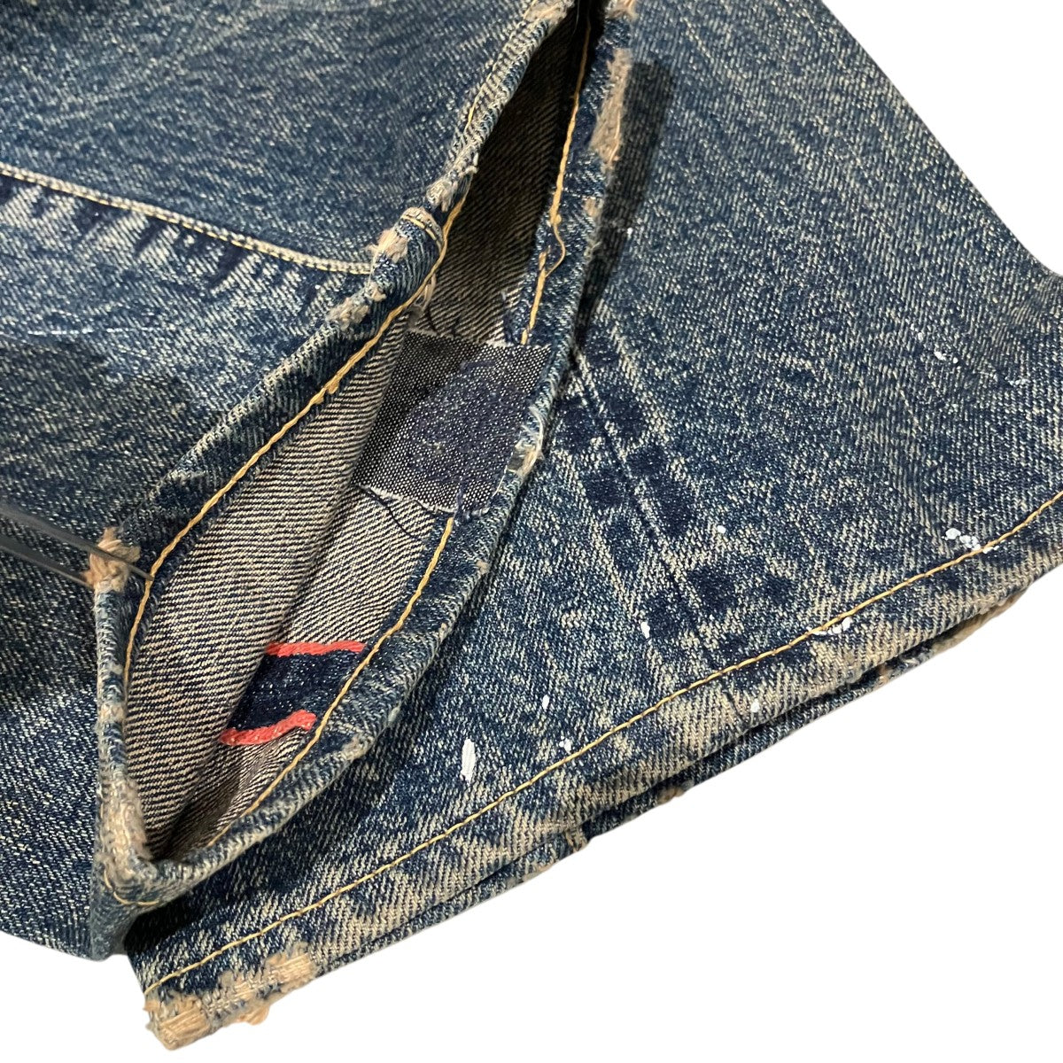 KAPITAL バックスタッズダメージデニムパンツ 古着・中古-10枚目のアイテム画像