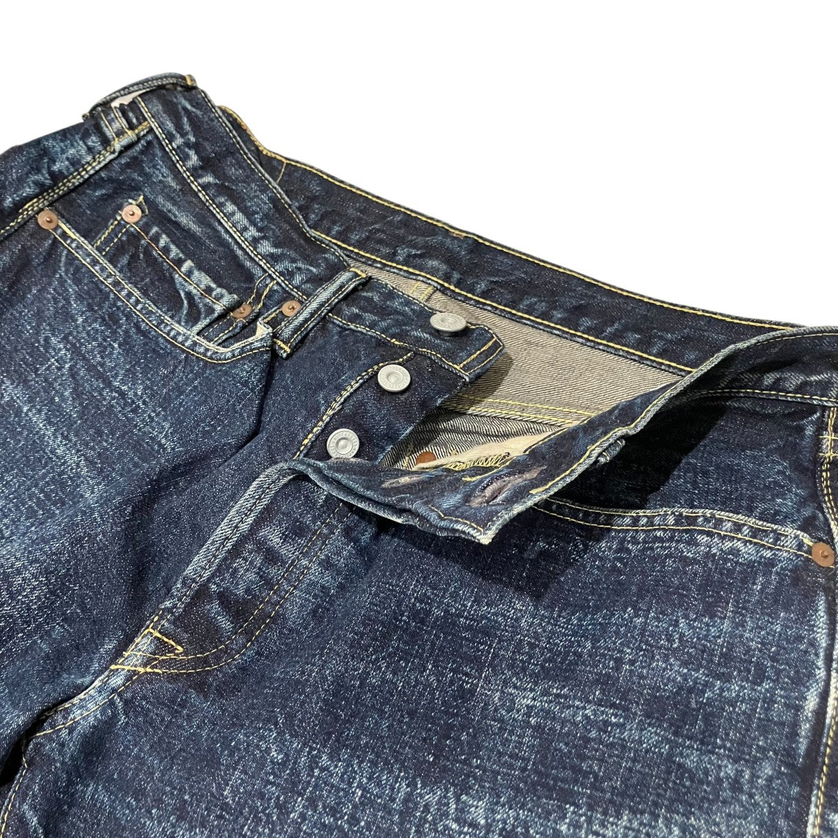 KAPITAL ウォッシュデニムパンツ 古着・中古-5枚目のアイテム画像