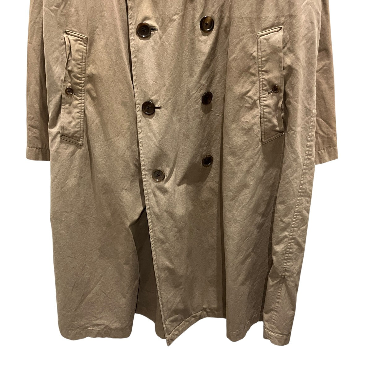 A．PRESSE 25SSVintage Trench Coatトレンチコート25SAP-01-16H 古着・中古-4枚目のアイテム画像