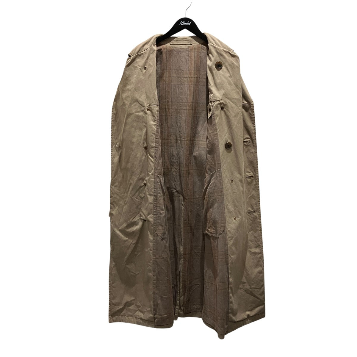 A．PRESSE 25SSVintage Trench Coatトレンチコート25SAP-01-16H 古着・中古-5枚目のアイテム画像