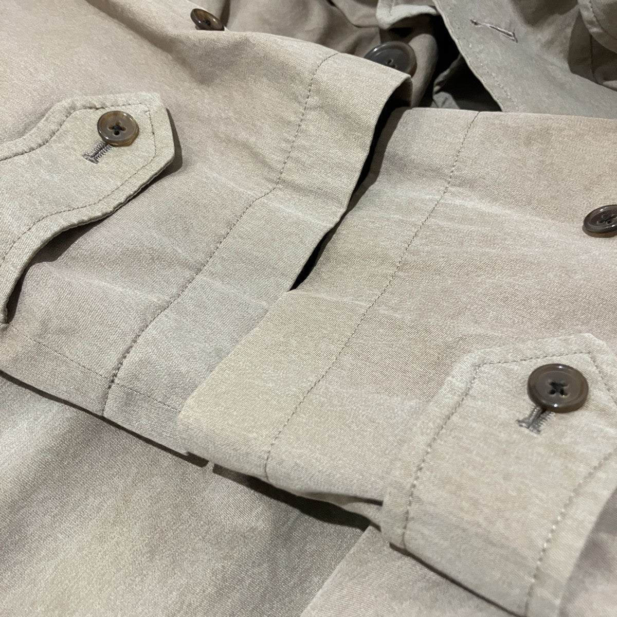 A．PRESSE 25SSVintage Trench Coatトレンチコート25SAP-01-16H 古着・中古-6枚目のアイテム画像