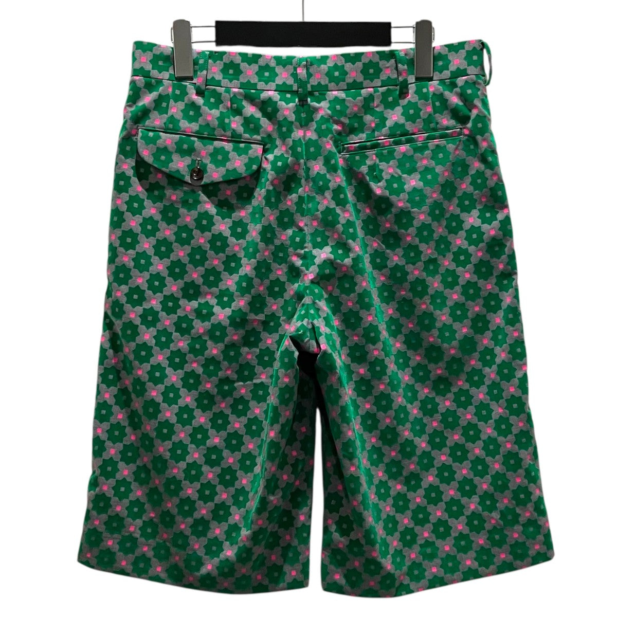 COMME des GARCONS HOMME PLUS 26SS総柄ハーフパンツPQ-P059 古着・中古-2枚目のアイテム画像
