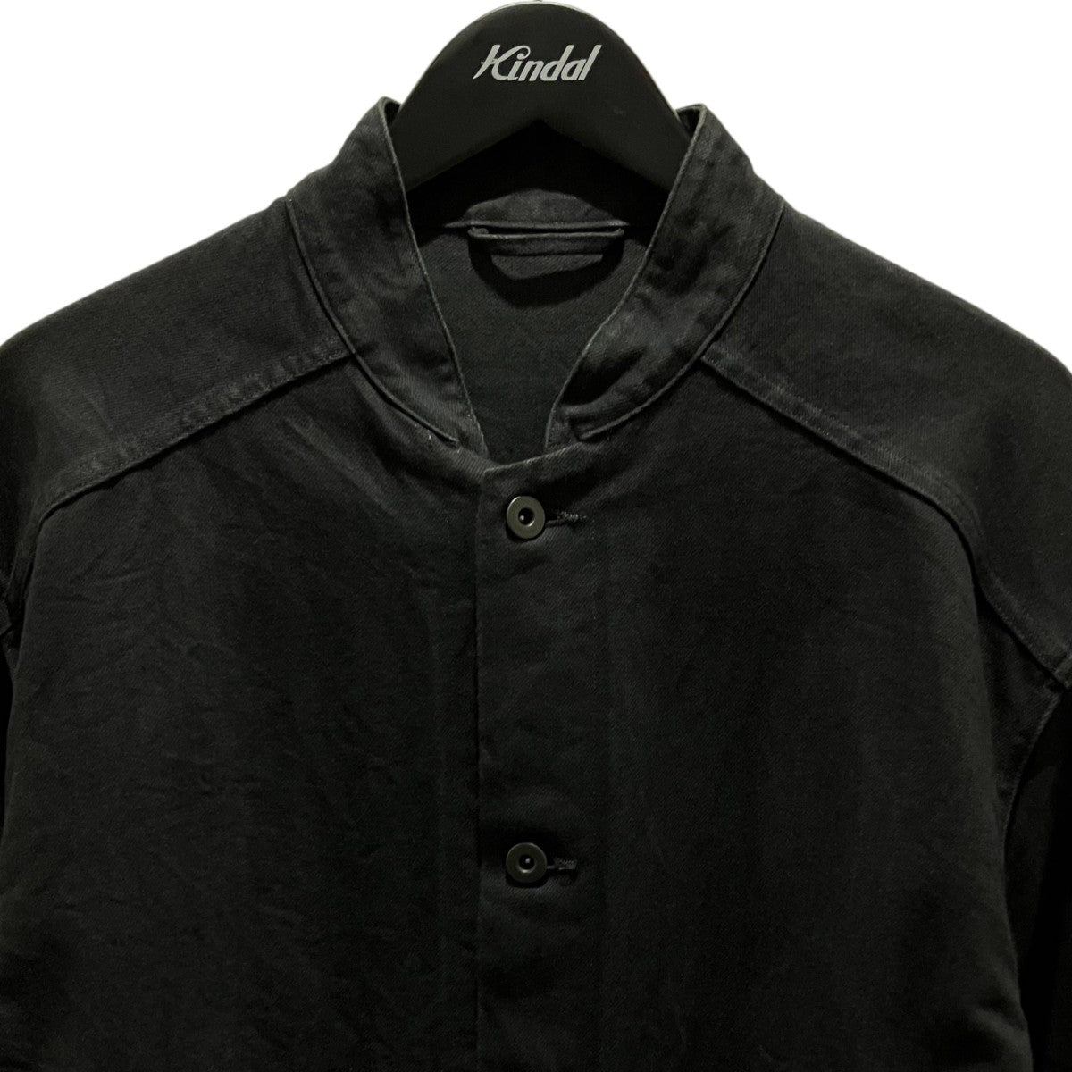 blurhms 【DENIM STAND COLLAR JACKET】デニムスタンドカラージャケットBHS23F005 12.9OZ 古着・中古-3枚目のアイテム画像