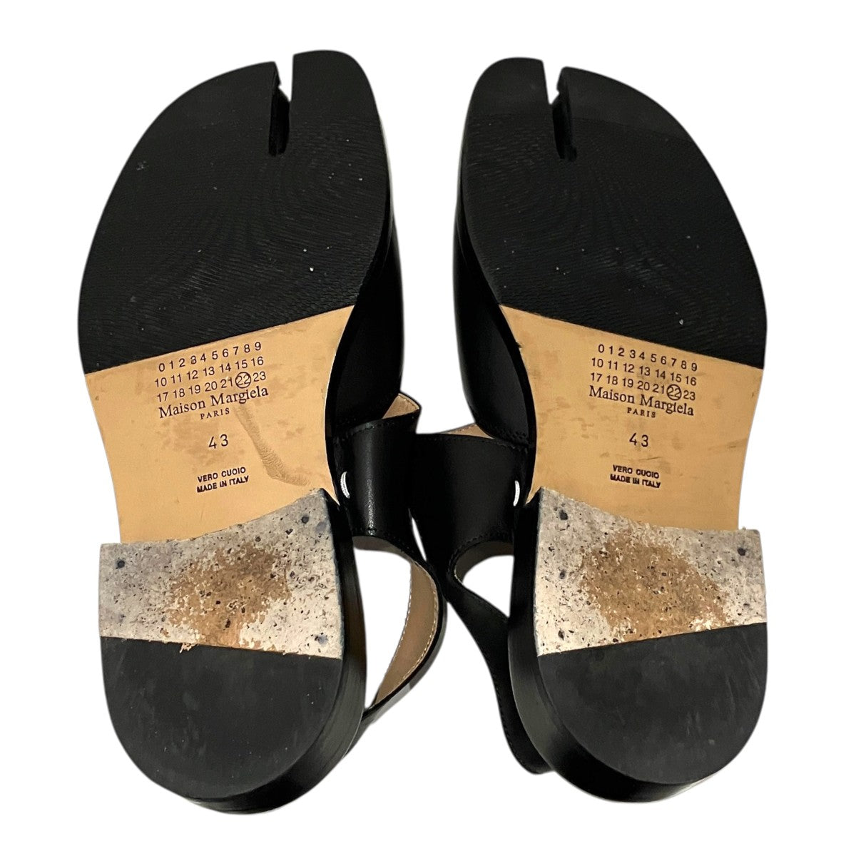 Maison Margiela レザーサンダルS57WP0082 古着・中古-5枚目のアイテム画像