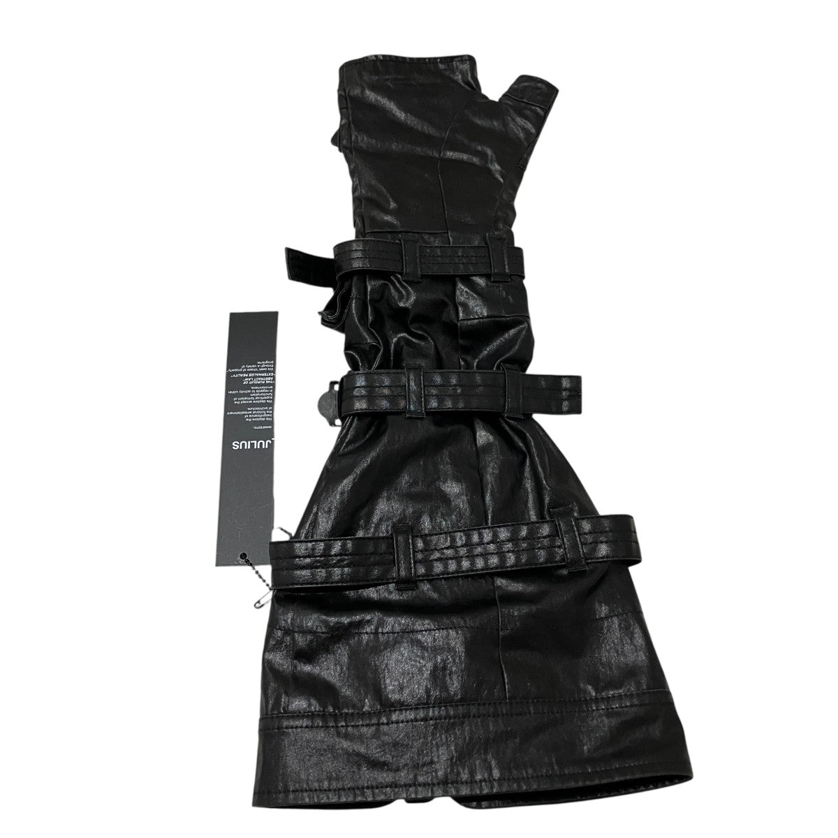JULIUS 26SSLAMINATED CLOTH ACCESSORY9レザーグローブ937ACU9 古着・中古-3枚目のアイテム画像