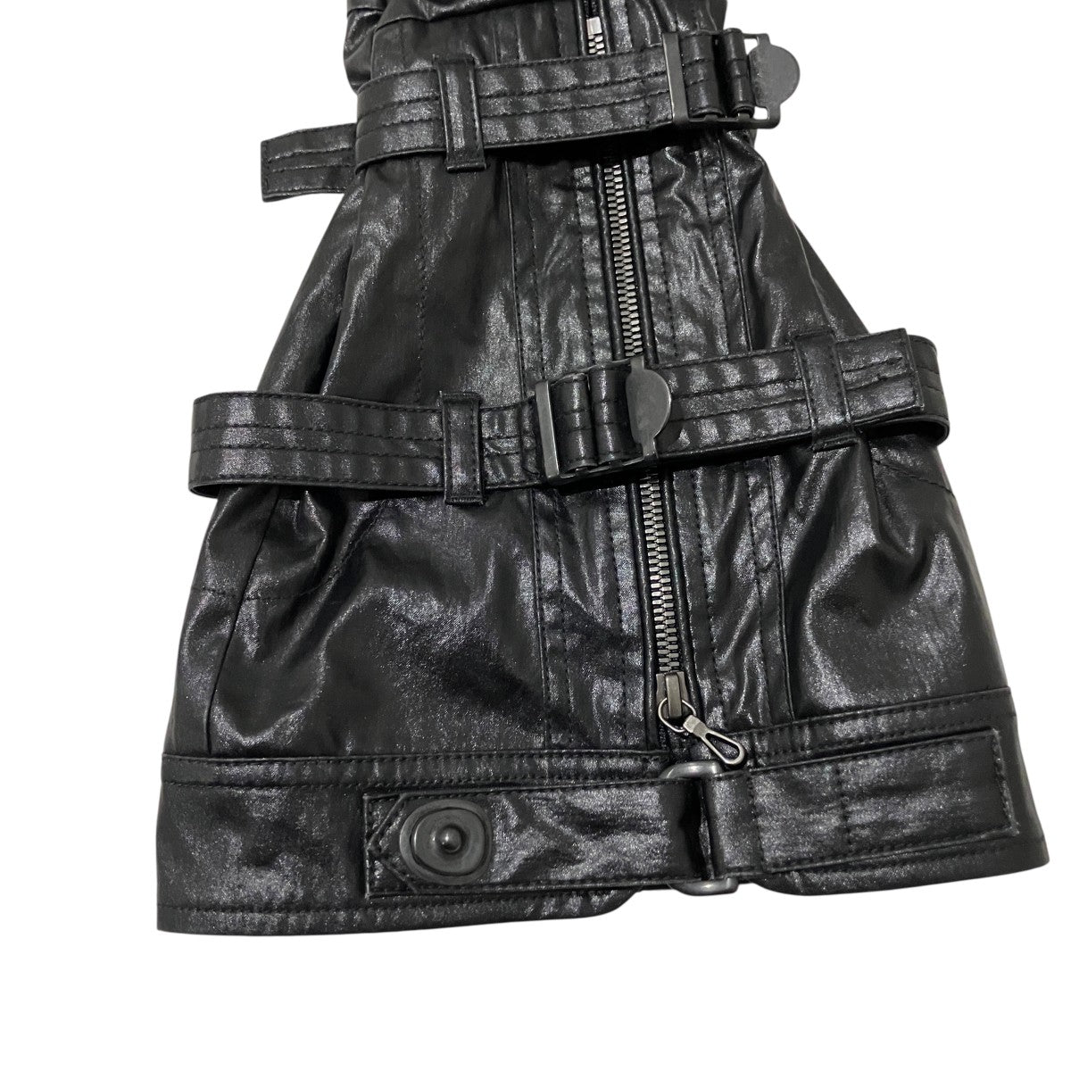 JULIUS 26SSLAMINATED CLOTH ACCESSORY9レザーグローブ937ACU9 古着・中古-5枚目のアイテム画像