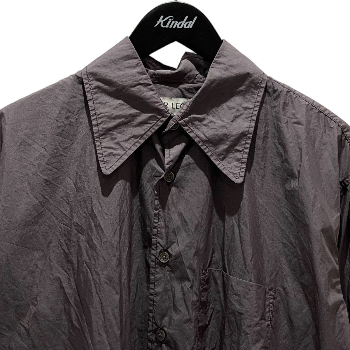 OUR LEGACY(アワーレガシー) 【COCO 70S SHIRT】シワ加工シャツ