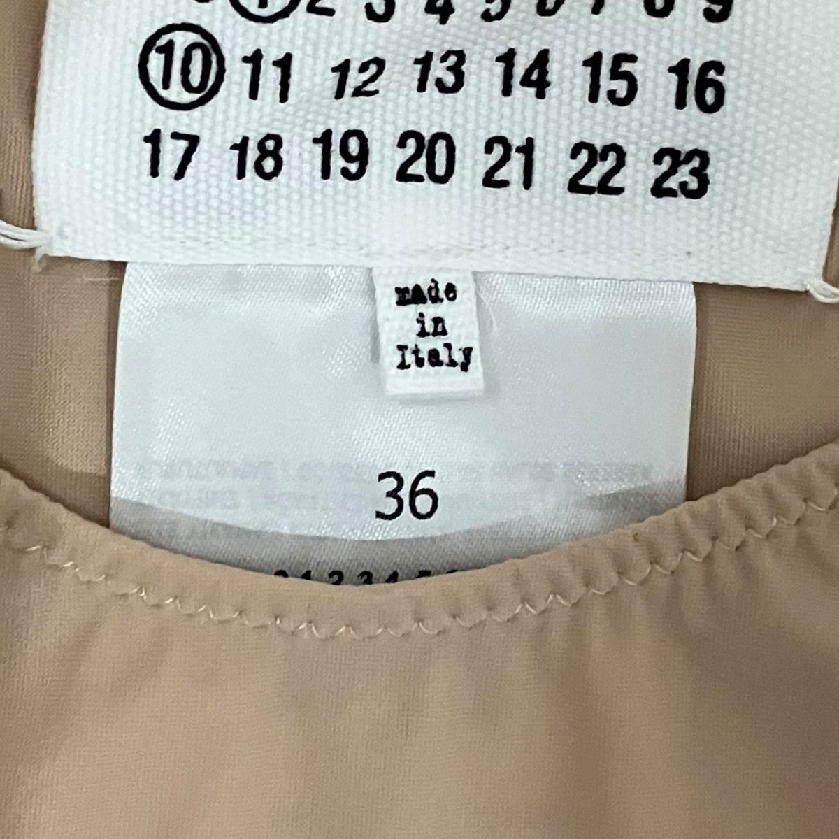 Martin Margiela 1 10 24AWボディスーツS51NA0065 古着・中古-6枚目のアイテム画像