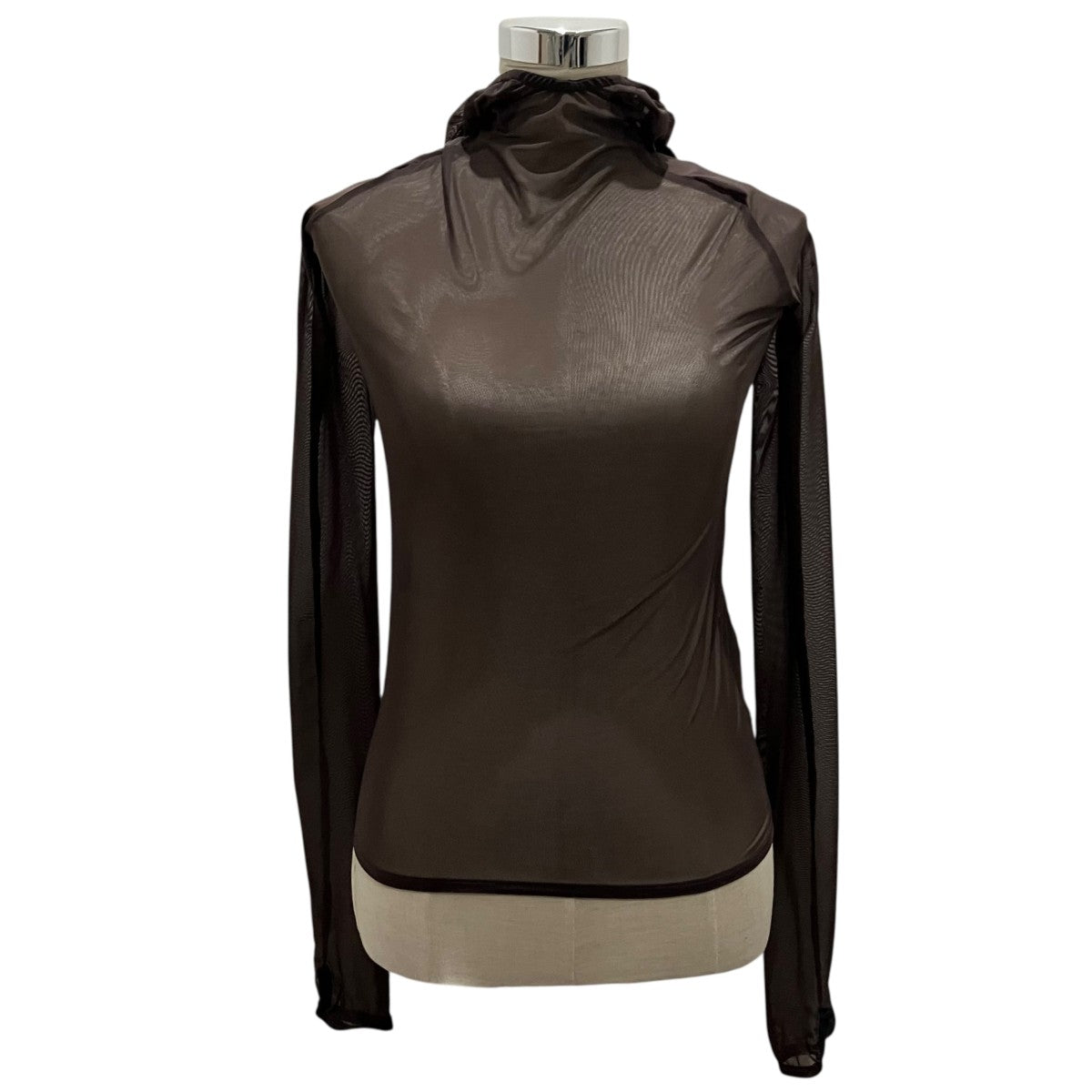 JOHANNA PARV 【MESH TOP W HOOD】メッシュパーカーJPAW24 古着・中古-1枚目のアイテム画像