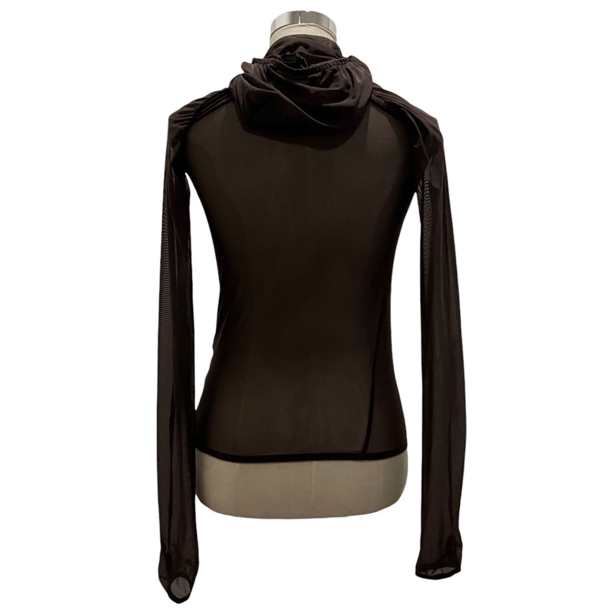 JOHANNA PARV 【MESH TOP W HOOD】メッシュパーカーJPAW24 古着・中古-2枚目のアイテム画像