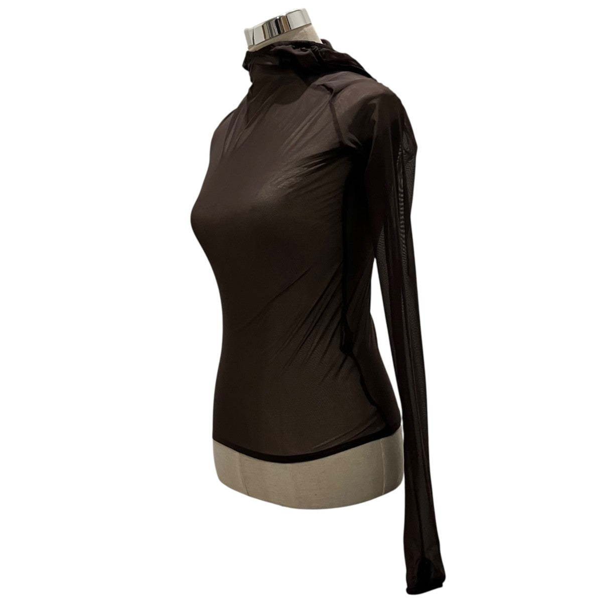 JOHANNA PARV 【MESH TOP W HOOD】メッシュパーカーJPAW24 古着・中古-3枚目のアイテム画像
