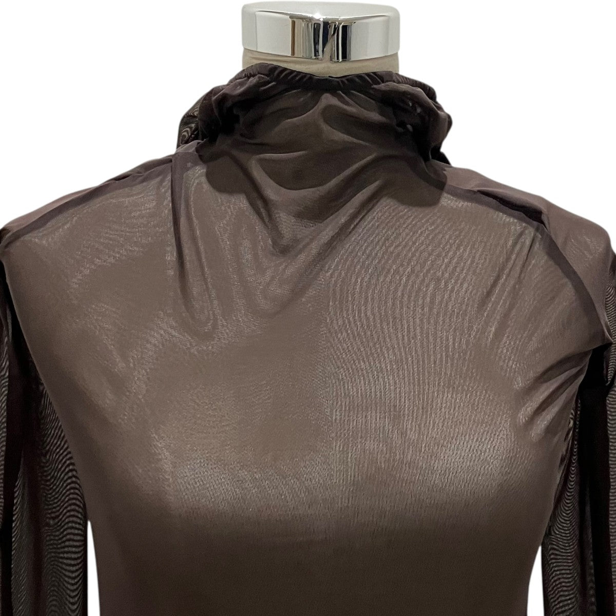 JOHANNA PARV 【MESH TOP W HOOD】メッシュパーカーJPAW24 古着・中古-4枚目のアイテム画像