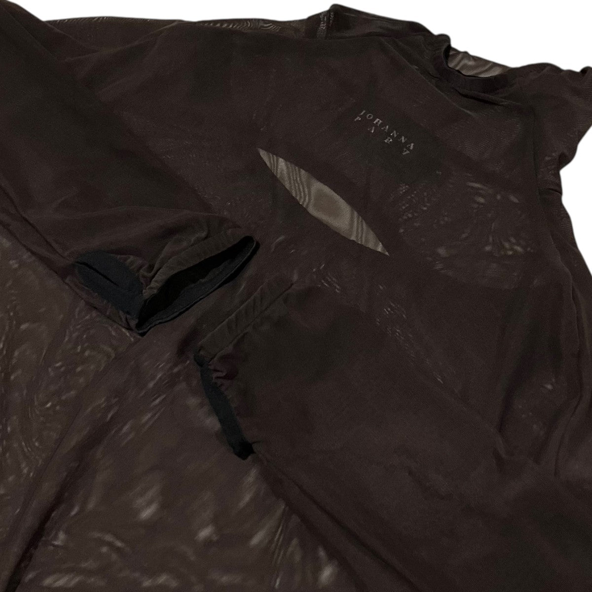 JOHANNA PARV 【MESH TOP W HOOD】メッシュパーカーJPAW24 古着・中古-6枚目のアイテム画像
