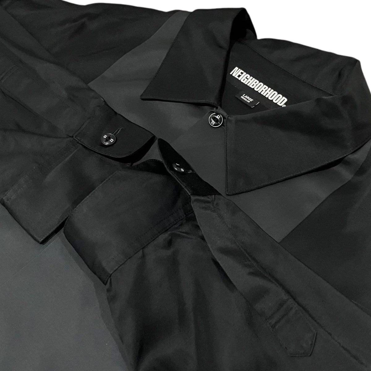 NEIGHBORHOOD 【BICOLOR RAYON SHIRT LS】長袖シャツ231AQNH-SHM01 古着・中古-5枚目のアイテム画像