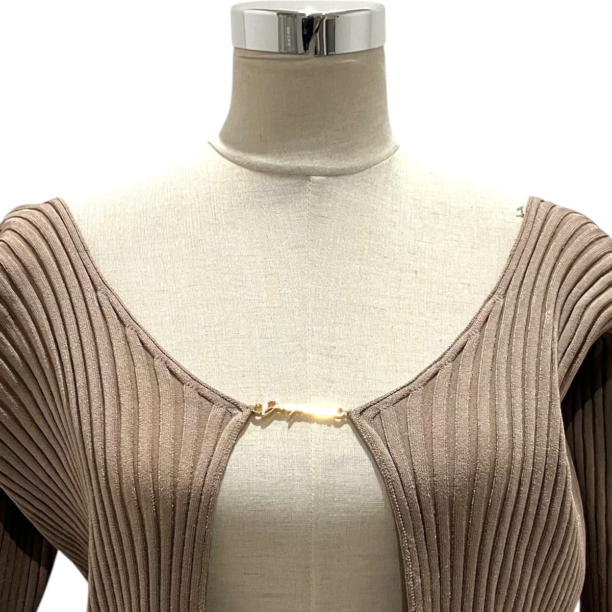 JACQUEMUS リブカーディガン 古着・中古-4枚目のアイテム画像