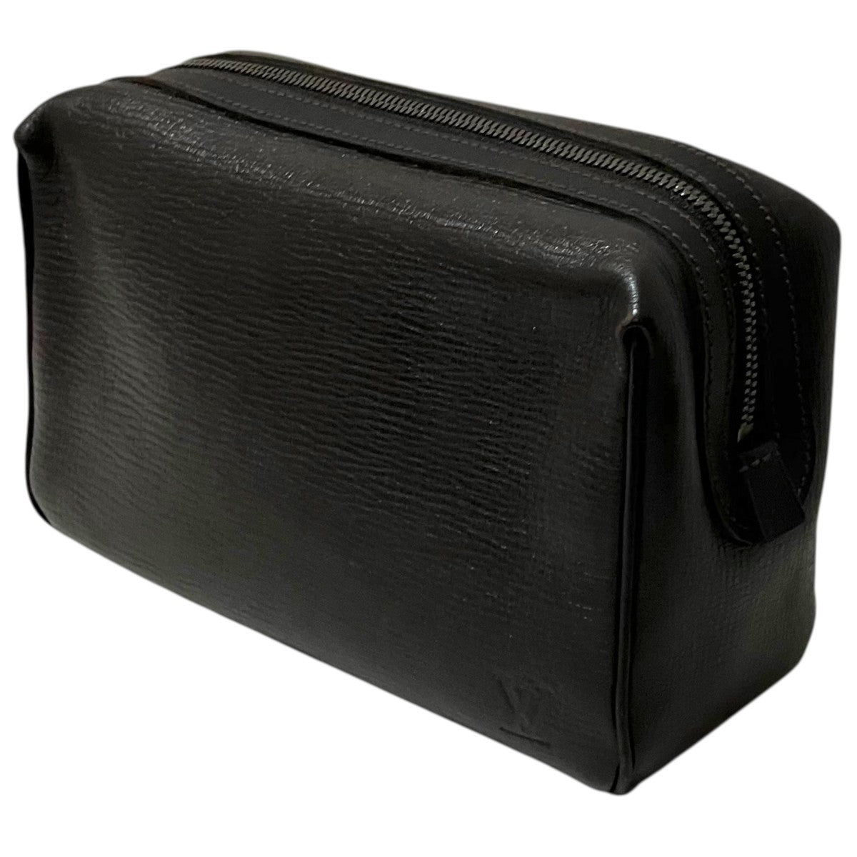 LOUIS VUITTON 【タイガ】レザーポーチ 古着・中古-1枚目のアイテム画像
