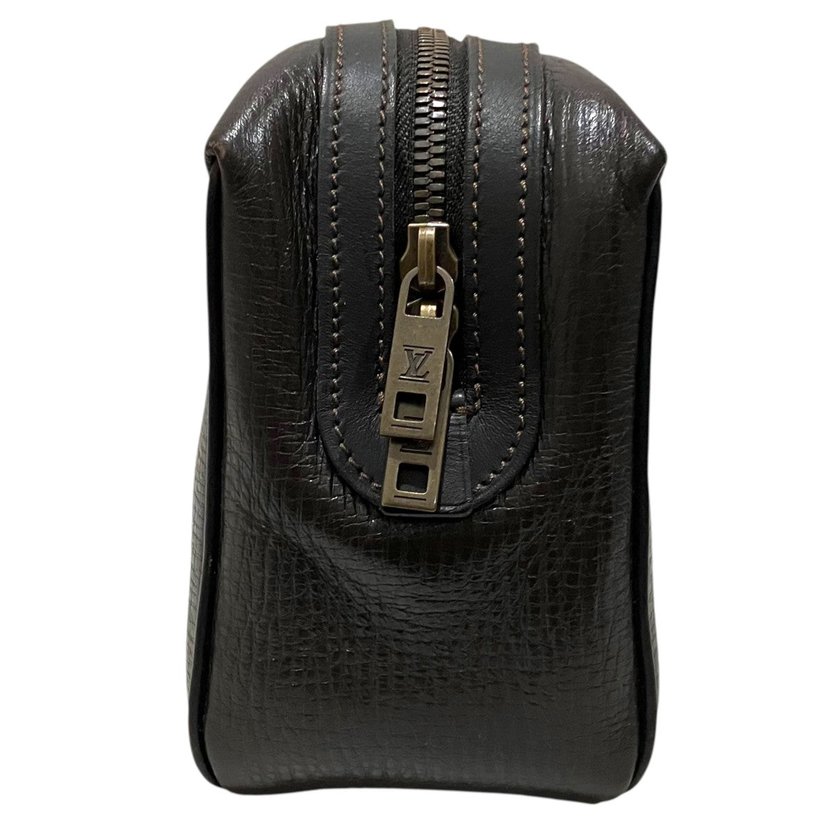 LOUIS VUITTON 【タイガ】レザーポーチ 古着・中古-4枚目のアイテム画像