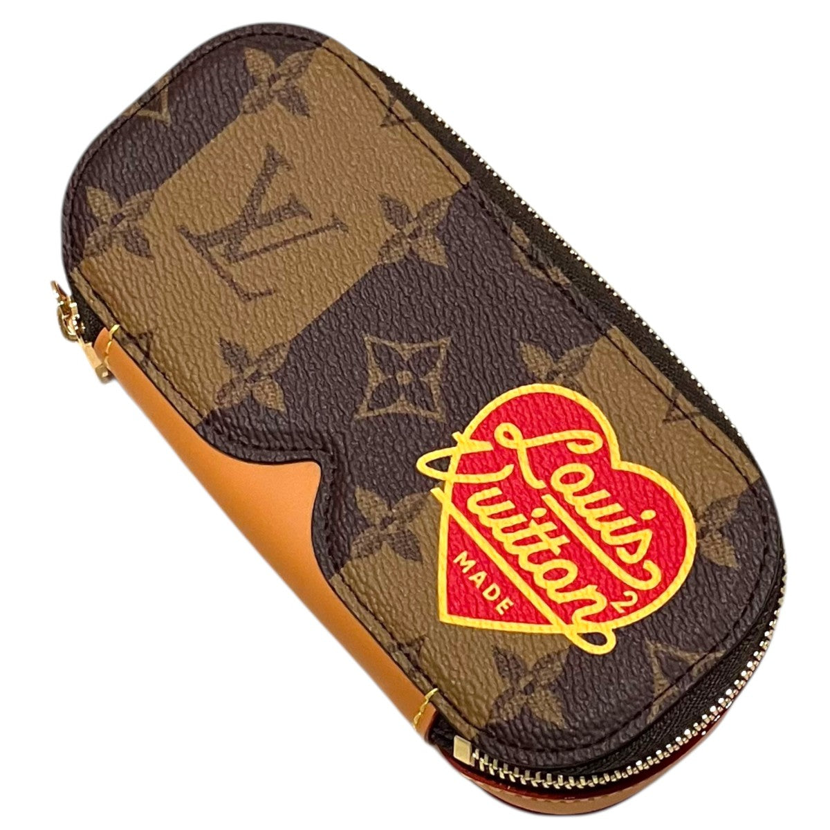 LOUIS VUITTON×NIGO 【モノグラムストライプ リュネットGM】メガネケースGI0717 古着・中古-1枚目のアイテム画像