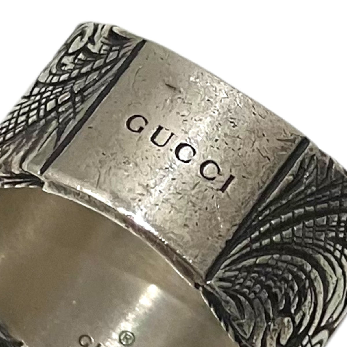 GUCCI レタリングリングK 古着・中古-6枚目のアイテム画像
