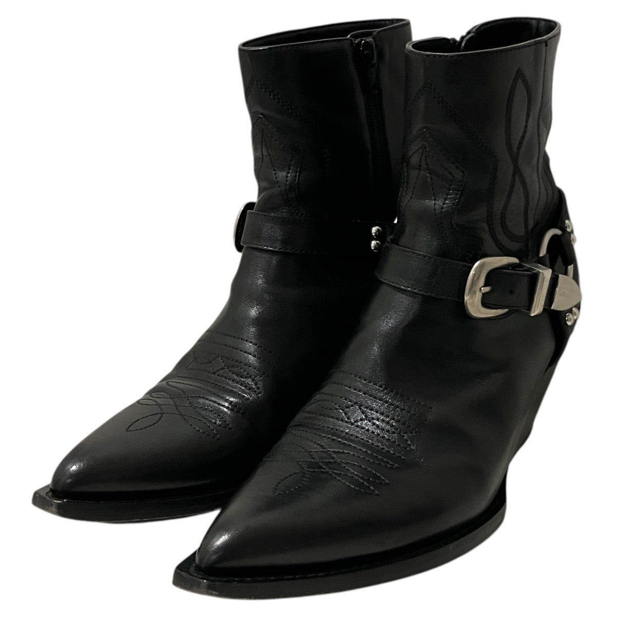 CELINE 【MOON】ハーネスベルト付きチェルシーブーツ 古着・中古-1枚目のアイテム画像