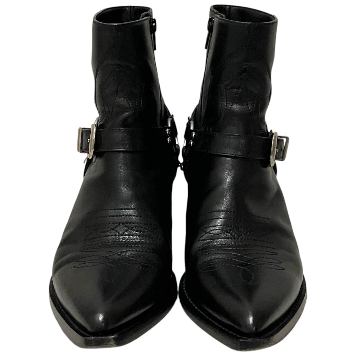CELINE 【MOON】ハーネスベルト付きチェルシーブーツ 古着・中古-2枚目のアイテム画像
