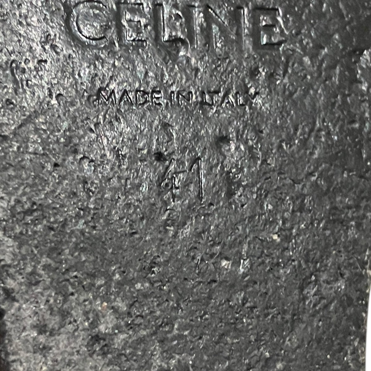 CELINE 【MOON】ハーネスベルト付きチェルシーブーツ 古着・中古-9枚目のアイテム画像