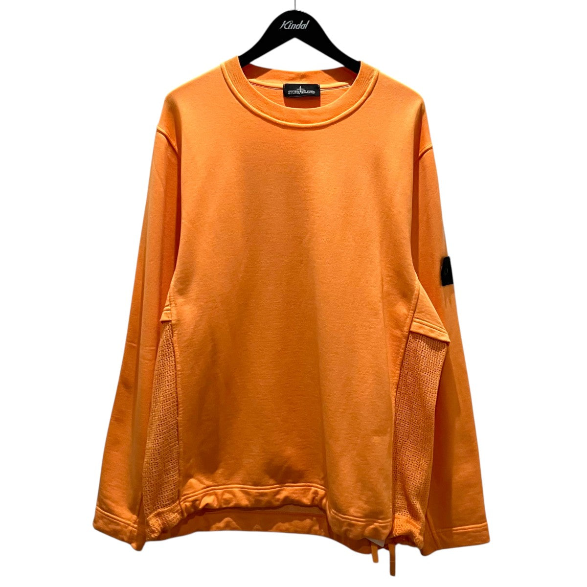 STONE ISLAND メッシュ切替スウェット761960319 古着・中古-1枚目のアイテム画像