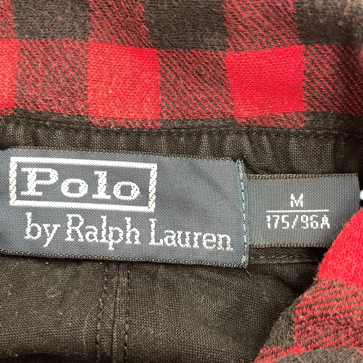 RALPH LAUREN チェックプルオーバーシャツ0487160 古着・中古-5枚目のアイテム画像