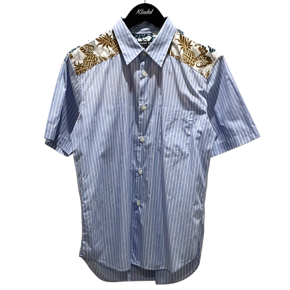 COMME des GARCONS HOMME DEUX 18SS半袖シャツDA-B055 古着・中古-1枚目のアイテム画像