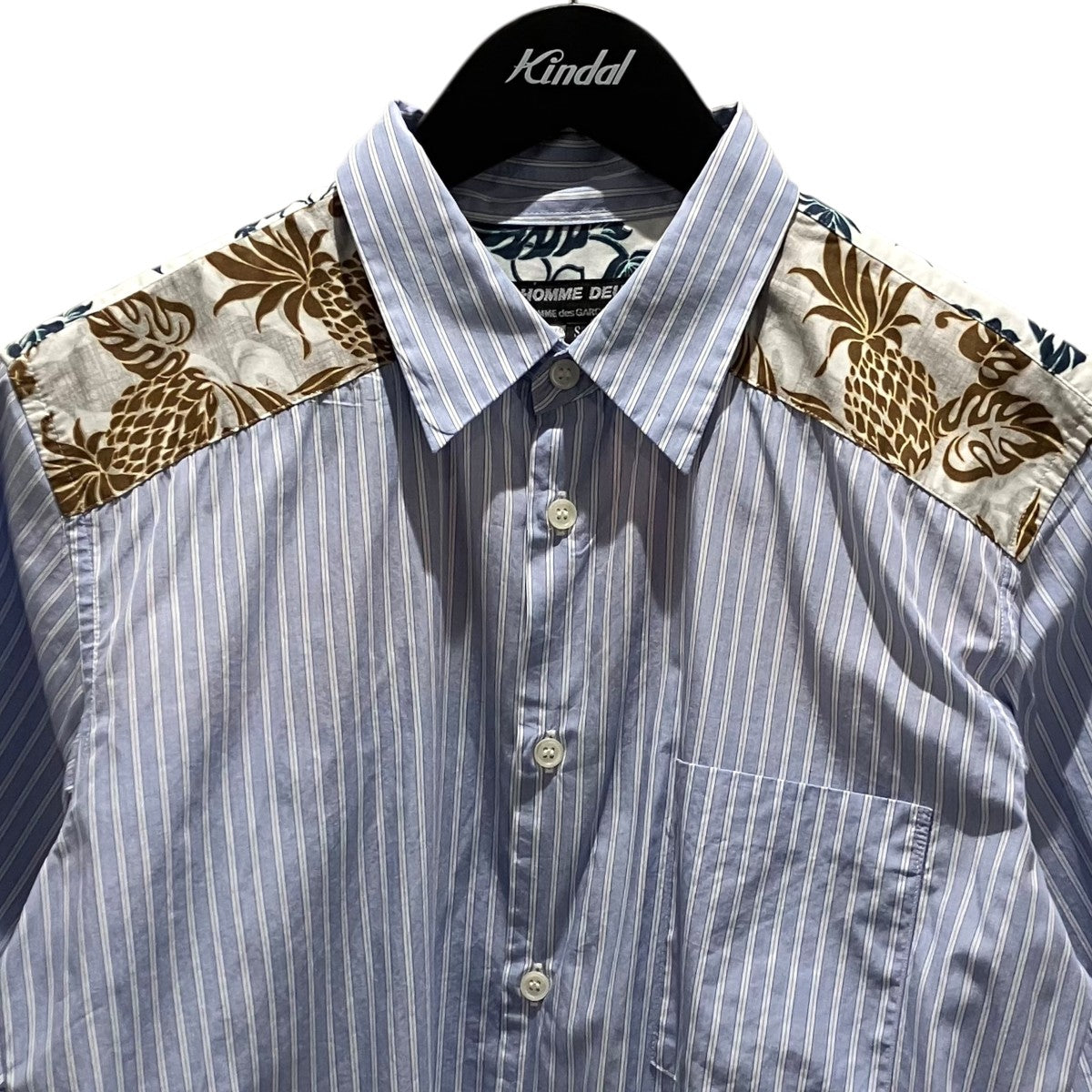 COMME des GARCONS HOMME DEUX 18SS半袖シャツDA-B055 古着・中古-3枚目のアイテム画像