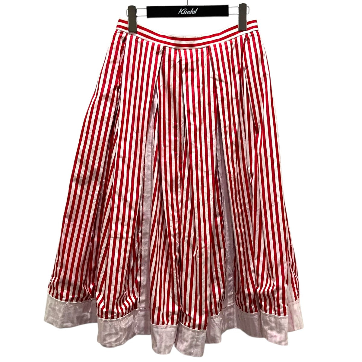COMME des GARCONS 20SSストライプブロードスカートGE-S039 古着・中古-1枚目のアイテム画像