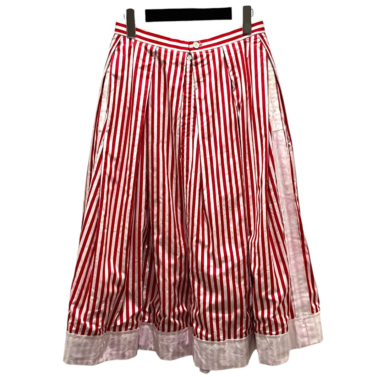 COMME des GARCONS 20SSストライプブロードスカートGE-S039 古着・中古-2枚目のアイテム画像
