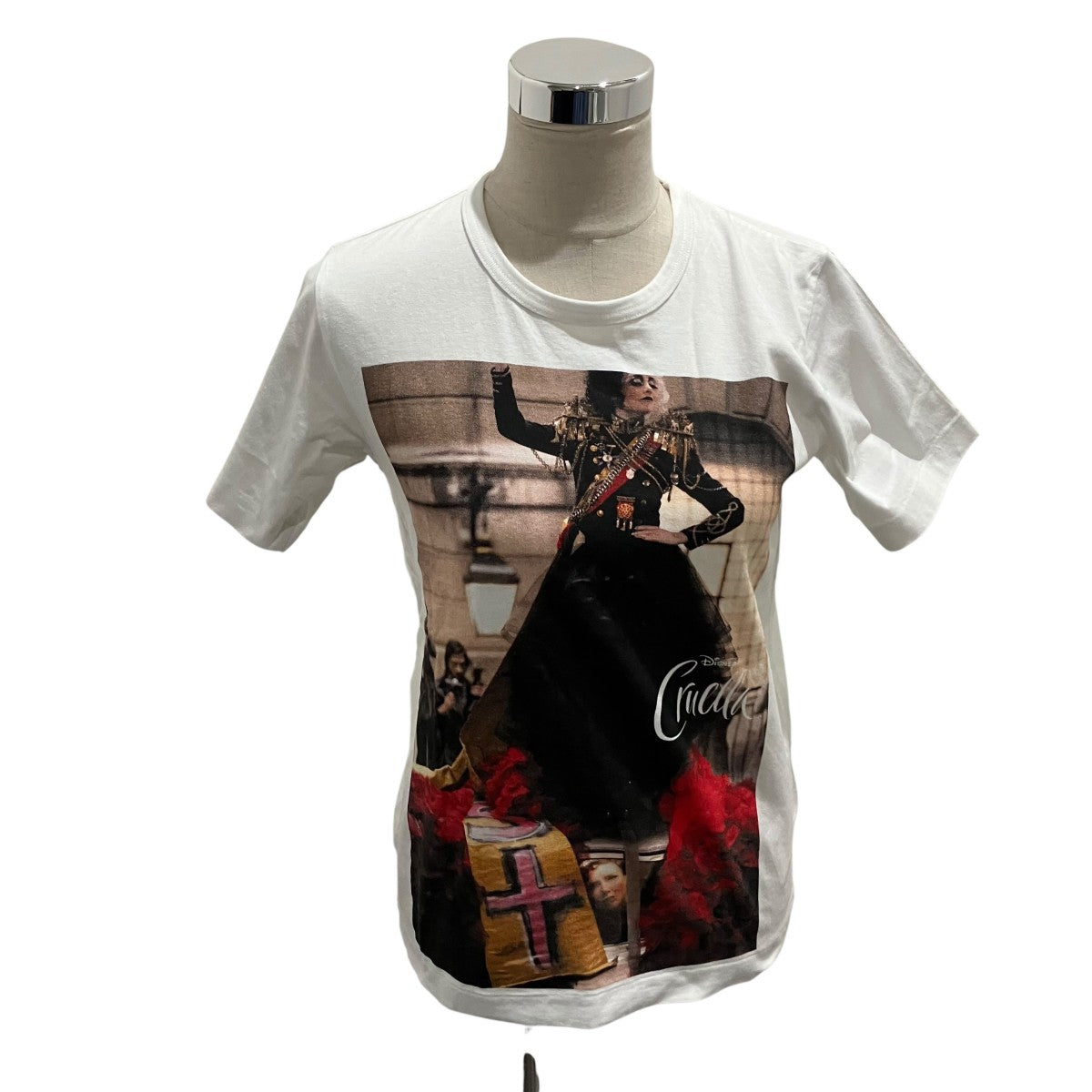 COMME des GARCONS COMME des GARCONS×Disney 【Cruella】半袖TシャツRH-T501 古着・中古-1枚目のアイテム画像