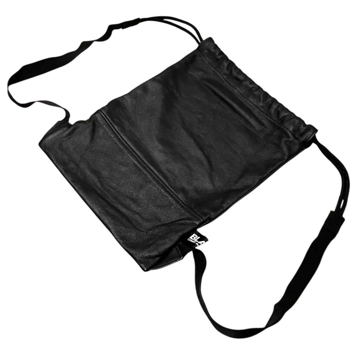 BLACK COMME des GARCONS 17AWレザーナップサック1T-K 202 古着・中古-1枚目のアイテム画像