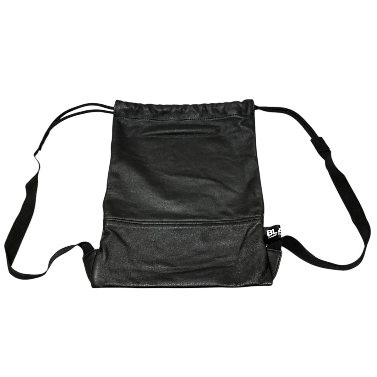 BLACK COMME des GARCONS 17AWレザーナップサック1T-K 202 古着・中古-2枚目のアイテム画像