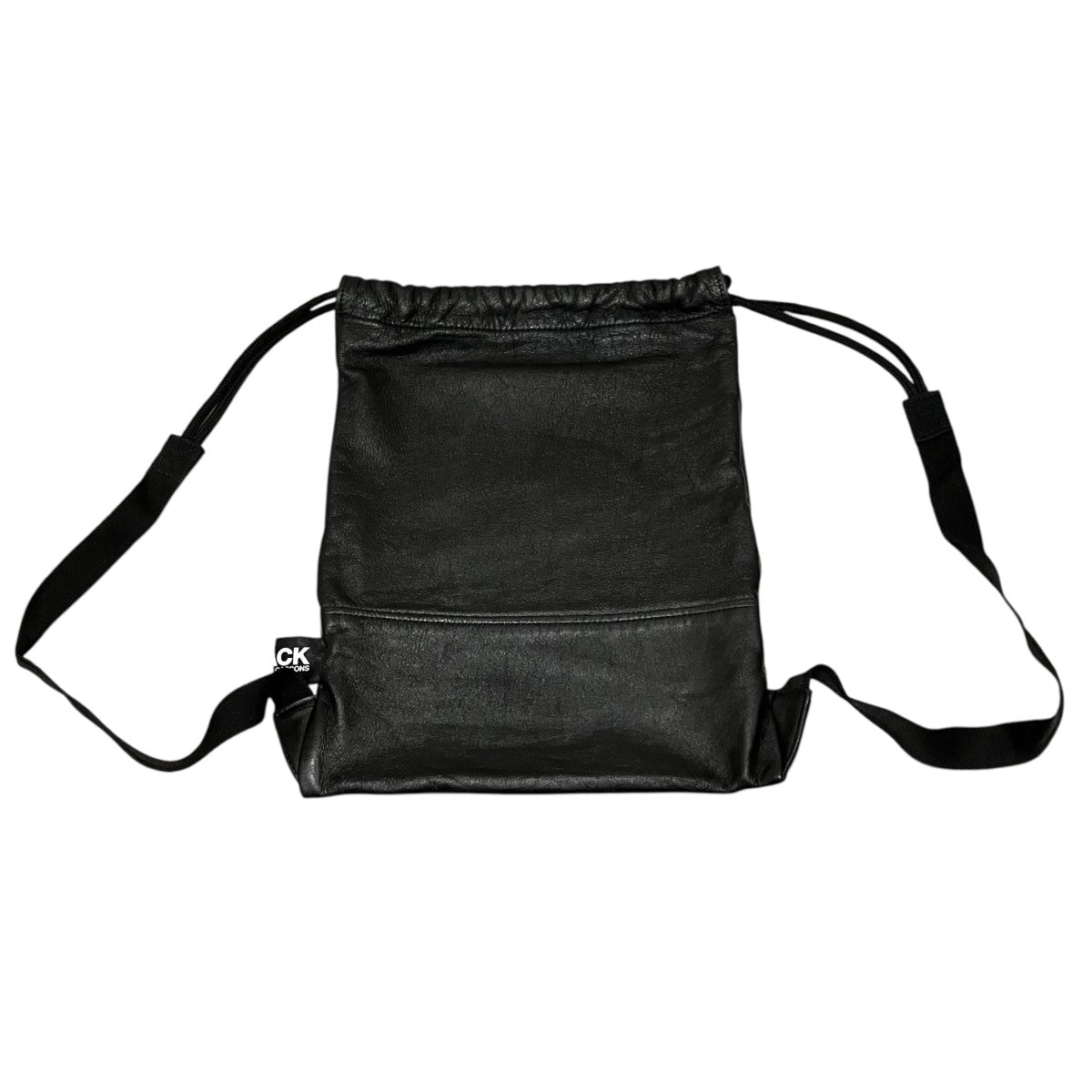 BLACK COMME des GARCONS 17AWレザーナップサック1T-K 202 古着・中古-3枚目のアイテム画像
