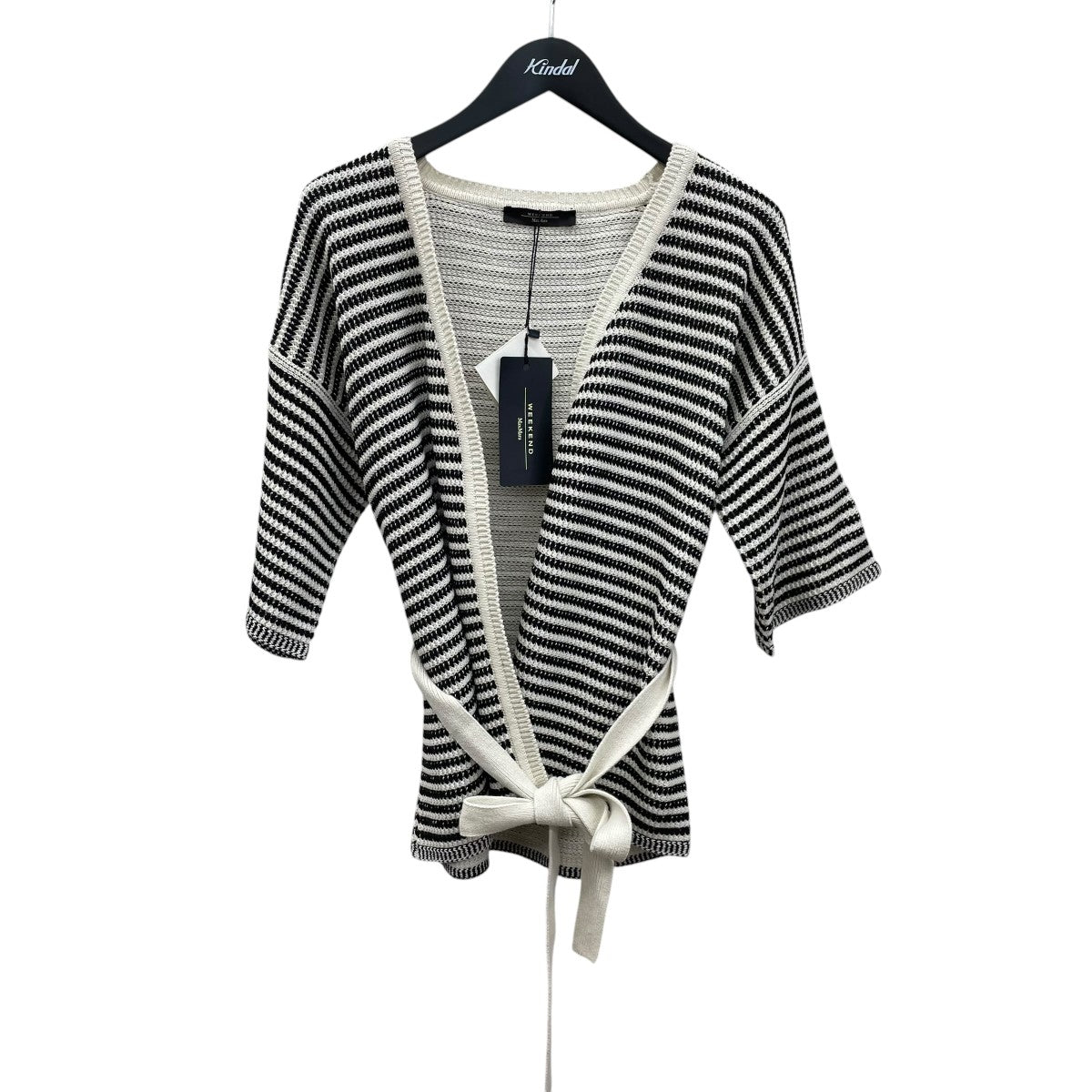 MAX MARA WEEK END LINE 半袖リネン混カーディガン534101710500 古着・中古-1枚目のアイテム画像