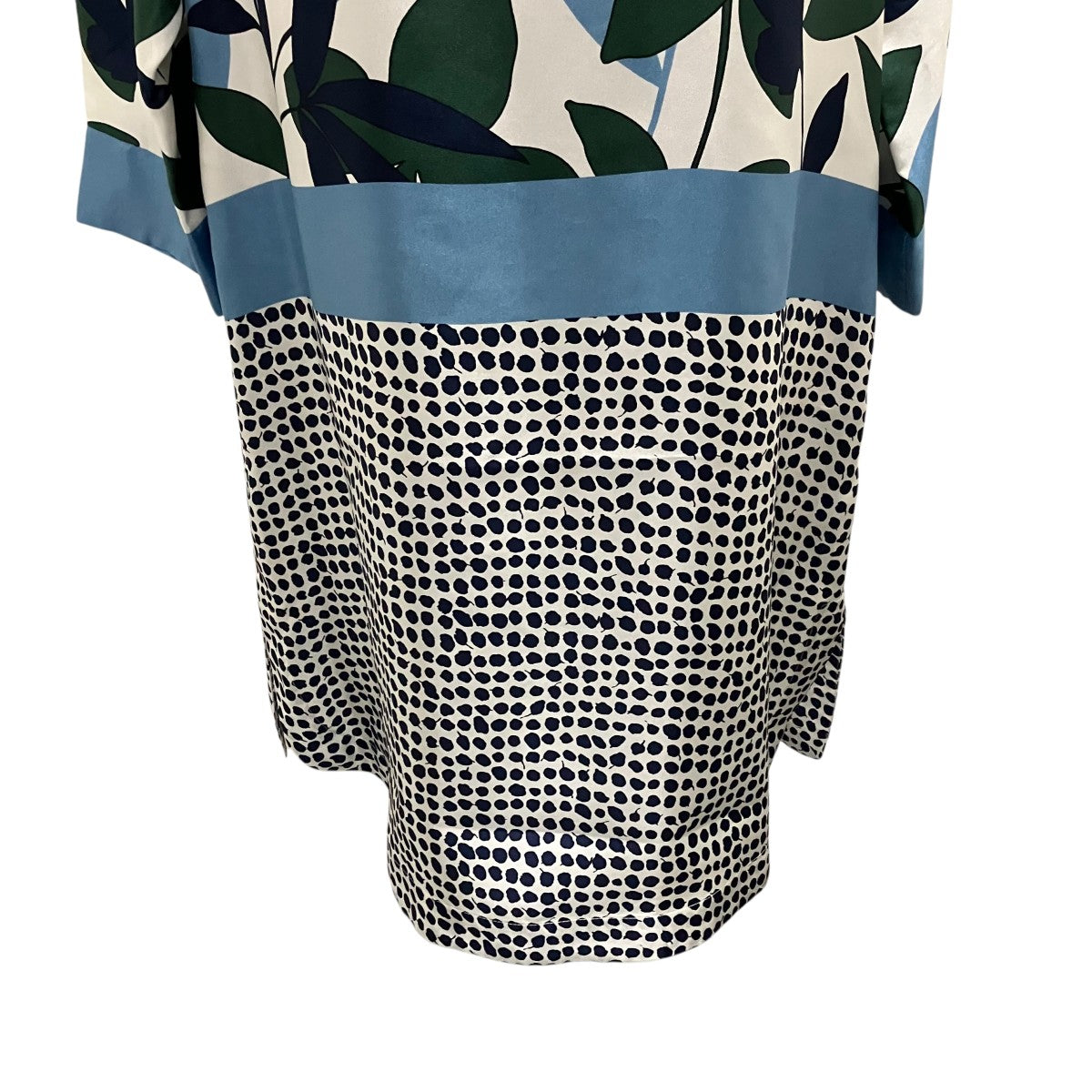 ’S Max Mara 総柄シルクワンピース91910962 古着・中古-4枚目のアイテム画像