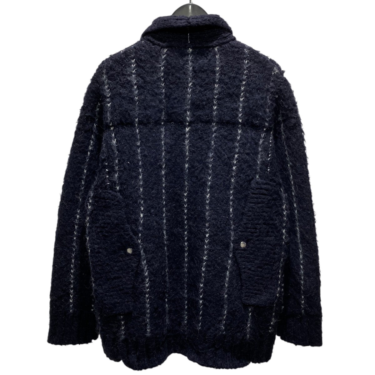 sacai 【Jacqured Knit Blouson】ニットブルゾン23-03201M 古着・中古-2枚目のアイテム画像