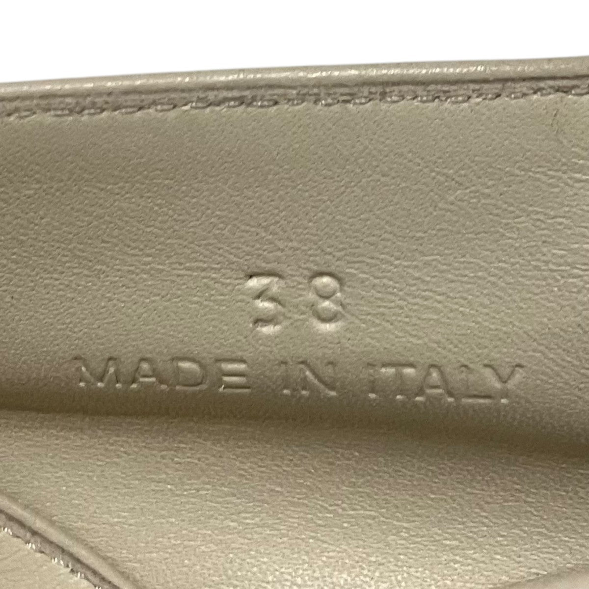 JIL SANDER レザーフラットシューズ 古着・中古-10枚目のアイテム画像