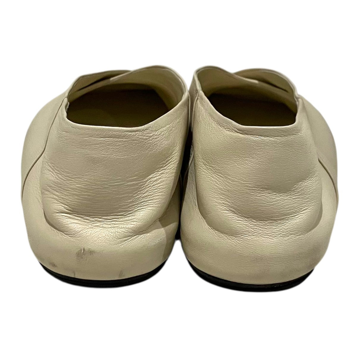 JIL SANDER レザーフラットシューズ 古着・中古-3枚目のアイテム画像