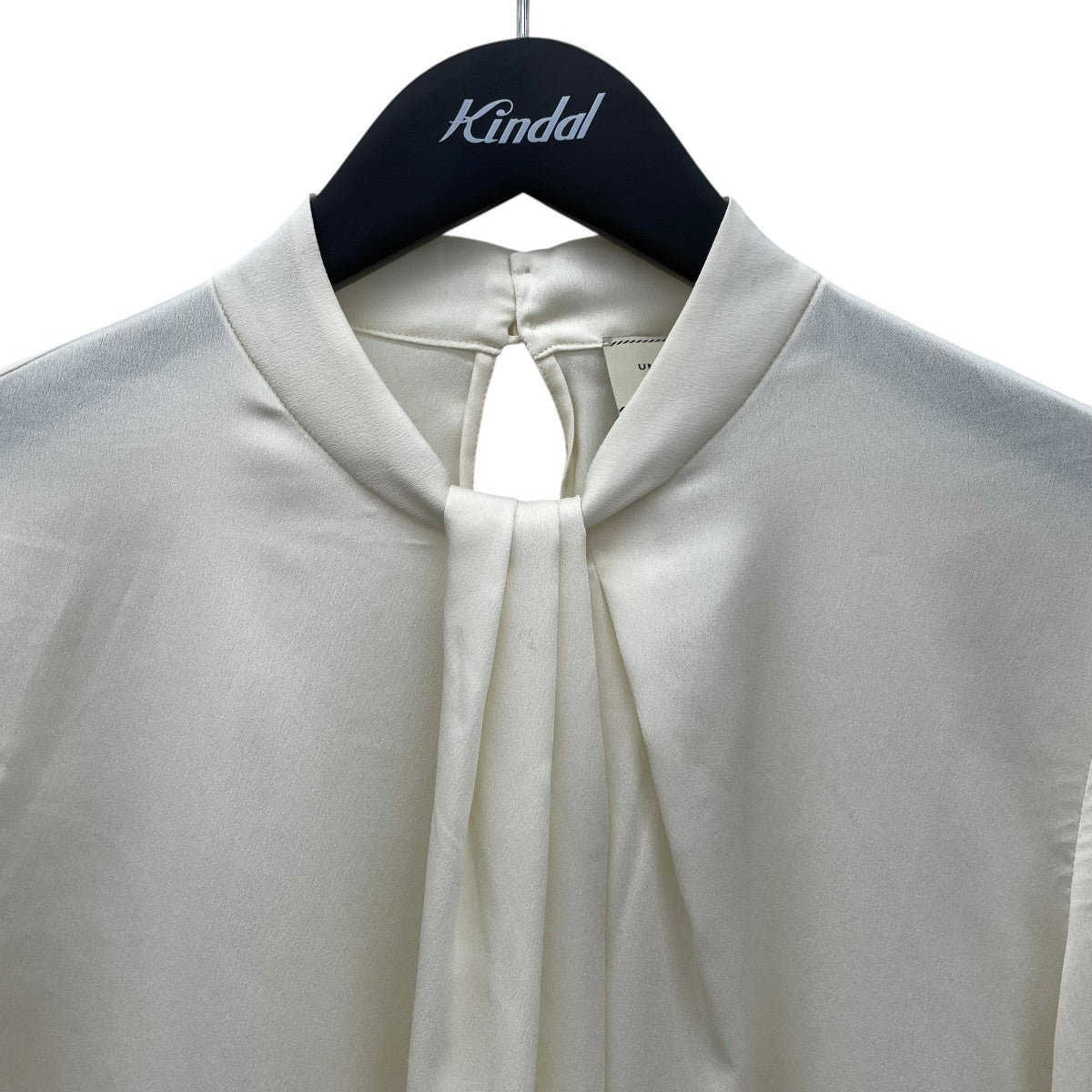 UNITED ARROWS スタンドイレギュラータックボウタイブラウス1521-215-1182 古着・中古-3枚目のアイテム画像