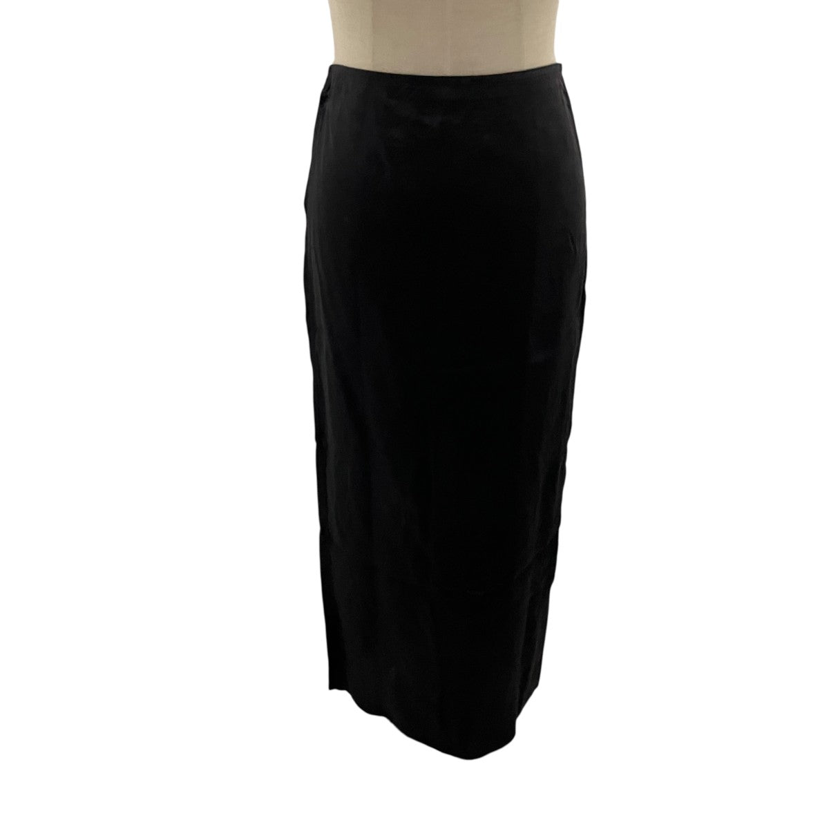 YLEVE CUPRA TWILL GARMENT DYE SKIRTスリットスカート168-5230004 古着・中古-1枚目のアイテム画像