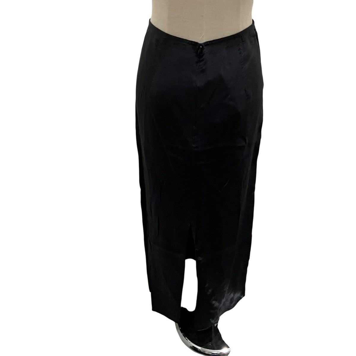YLEVE CUPRA TWILL GARMENT DYE SKIRTスリットスカート168-5230004 古着・中古-2枚目のアイテム画像