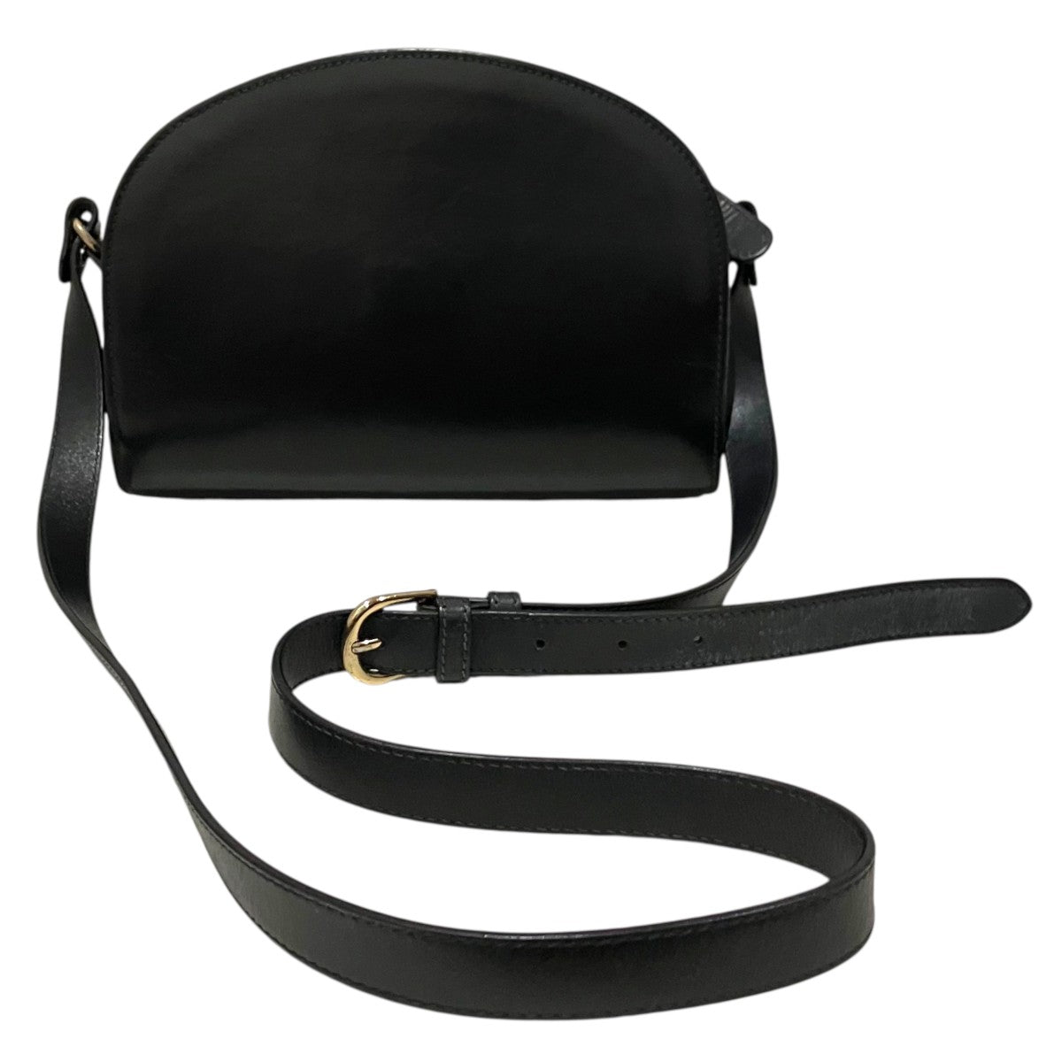 A．P．C． ハーフムーンショルダーバッグ 古着・中古-2枚目のアイテム画像