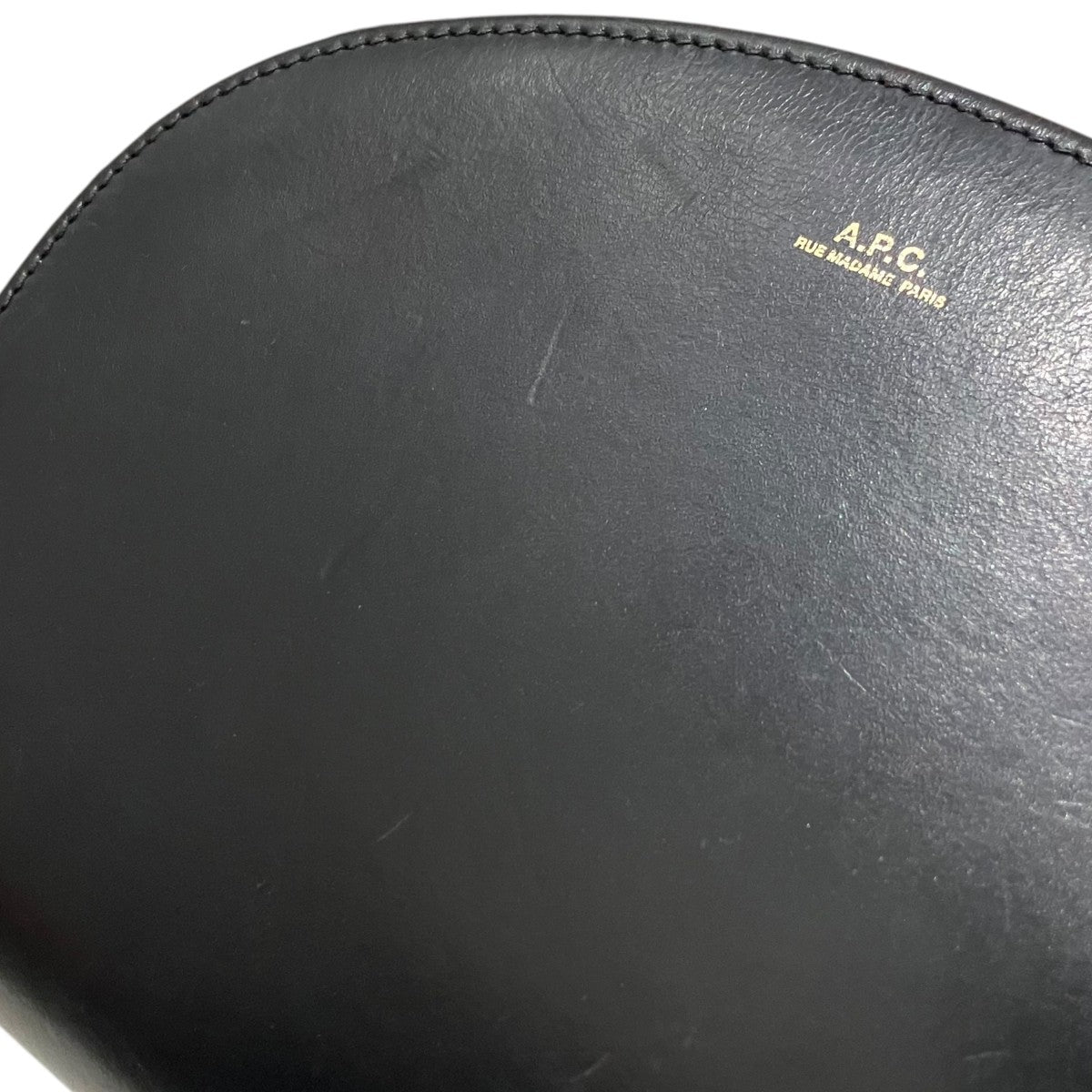 A．P．C． ハーフムーンショルダーバッグ 古着・中古-6枚目のアイテム画像