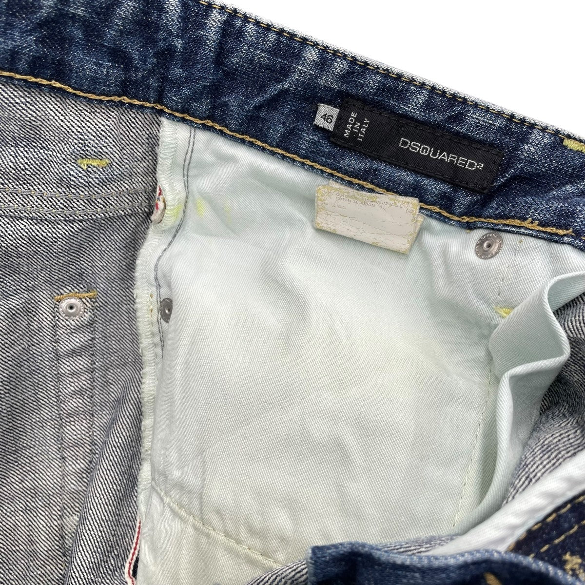 ダメージ加工デニムパンツ74 LA285